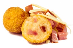Croquettes with Semi-hard cheese and Coldcuts